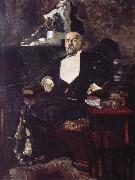 Mikhail Vrubel The portrait of Mamontoff oil painting on canvas